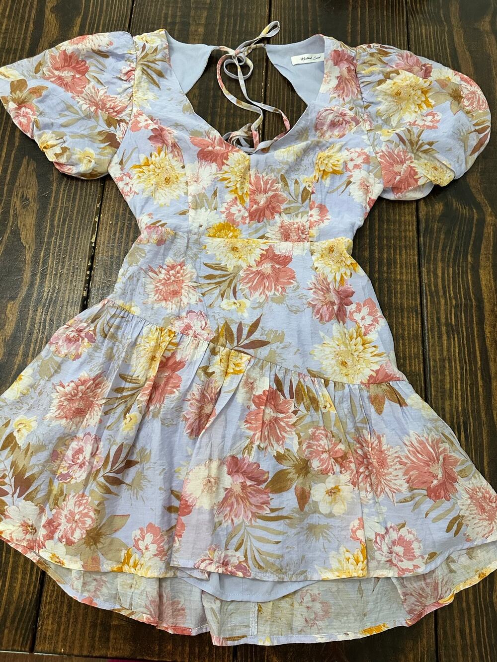 Mustard Seed flower dress size M